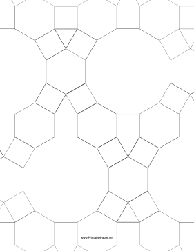 3.4.6.4,4.6.12 Tessellation Paper