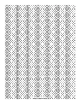 3 Seed Bead Net Pattern Paper