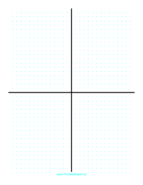 Cartesian Grid - dots Paper