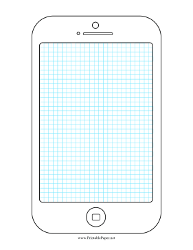 Smartphone Grid Wireframe Paper