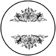 Blank Spice Labels Ornate (Tops) Paper