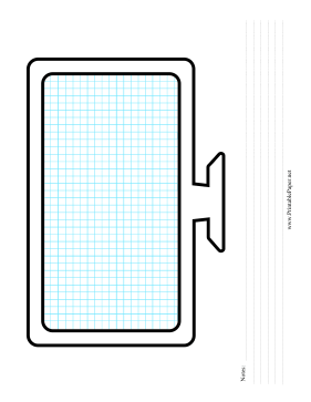 TV Wireframe Grid Notes Paper
