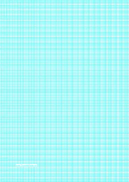 Graph Paper with lines every 2mm (5 lines/cm) on A4-sized paper Paper