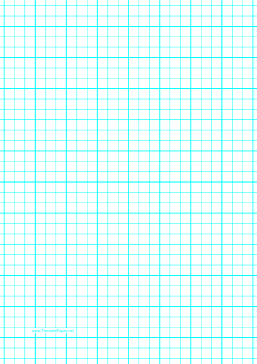 Graph Paper with three lines per inch and heavy index lines on A4-sized paper Paper