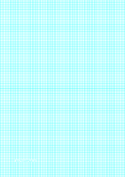 Graph Paper with nine lines per inch on A4-sized paper Paper
