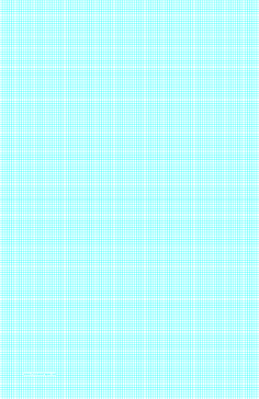 Graph Paper with ten lines per inch on ledger-sized paper Paper