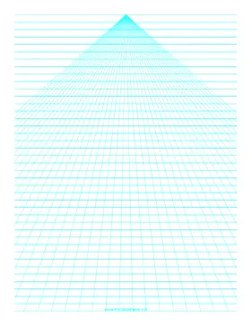 Perspective Paper - Center with Horizontal Lines Paper