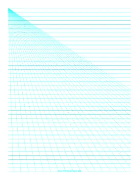 Perspective Paper - Left with Horizontal Lines Paper