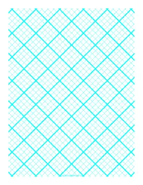 Graph Paper for Quilting with 4 Lines per inch and heavy index lines Paper
