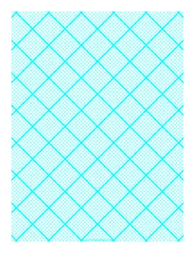 Graph Paper for Quilting with 9 Lines per inch and heavy index lines Paper