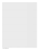 Graph Paper - 1x1 Grid paper