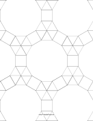 3.3.3.3.3,3.3.4.12 Tessellation paper