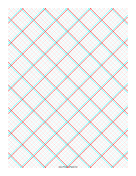 3D Paper - 5x5 Grid with Medium Offset paper