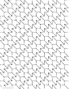 Sashiko Chevron Pattern paper