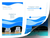 Swimming Pool Brochure-Bifold paper