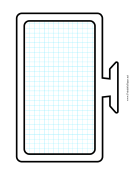 TV Wireframe Grid paper