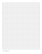 Brick Graph Paper paper