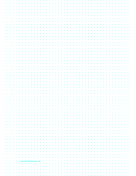 Dot Paper with 5mm spacing on A4-sized paper paper