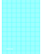 Graph Paper with sixteen lines per inch and heavy index lines on A4-sized paper paper