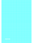 Graph Paper with lines every 1.25mm (8 lines/cm) on A4-sized paper paper