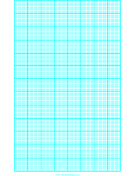 Graph Paper with one line every 2 mm and heavy index lines every tenth line on letter-sized paper paper