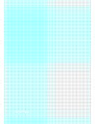 Graph Paper with lines every 3.33mm (3 lines/cm) on A4-sized paper paper
