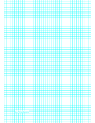 Graph Paper with one line per 5 millimeters and centimeter index lines on A4 paper paper