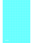 Graph Paper with twenty four lines per inch and heavy index lines on ledger-sized paper paper