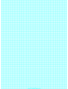 Graph Paper with one line every 2 mm on A4 paper paper