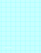 Graph Paper with eight lines per inch and heavy index lines on letter-sized paper paper
