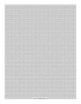 Seed Bead Herringbone Pattern Paper