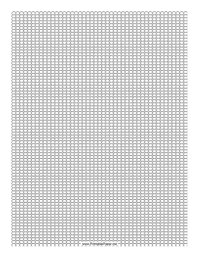 Seed Bead Square Pattern Paper