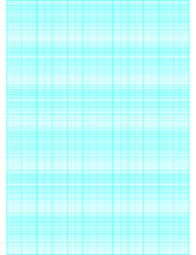 Semi-log paper: 120 Divisions 5th, 10th Accent by 6-Cycle Paper