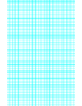 Semi-log paper: 120 Divisions 5th Accent by 3-Cycle Paper