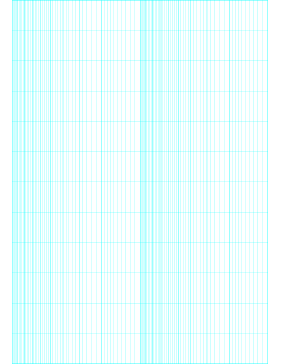 Semi-log paper: 12 Divisions (Long Axis) by 2-Cycle Paper