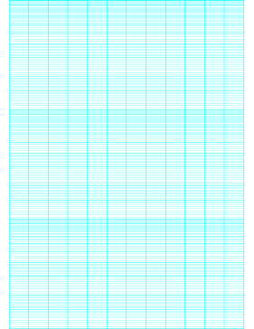 Semi-log paper: 12 Divisions by 3-Cycle Paper