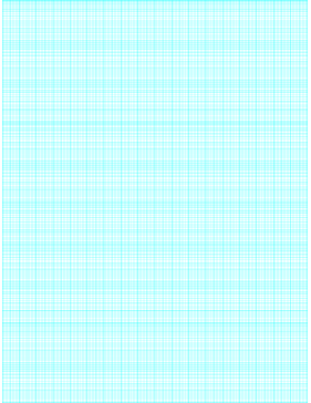 Semi-log paper: 180 Divisions (1 Millimeter) 5th, 10th Accent by 10-Cycle Paper