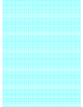 Semi-log paper: 180 Divisions (1 Millimeter) 5th, 10th Accent by 6-Cycle Paper