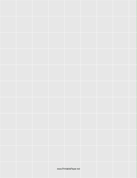 Inverted Graph Paper — 1 Line per Inch Paper