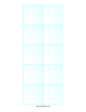 Log-log paper: 2-Cycle by 5-Cycle Paper