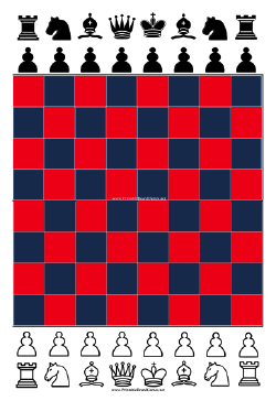 Chess Board Paper