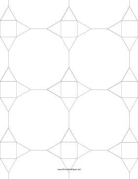 3.12.12,3.4.3.12 Tessellation Paper