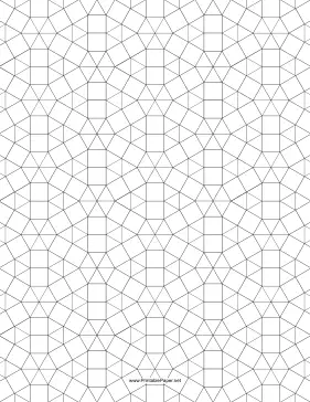 3.3.3.3.3.3,3.3.4.3.4 Tessellation Small Paper