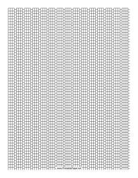 3-1 Cylinder Bead Peyote Pattern Paper