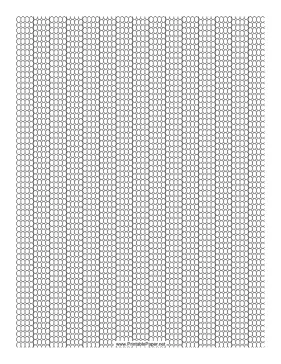 4 Seed Bead Peyote Pattern Paper