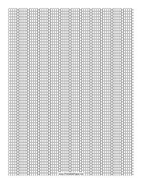 4-1 Seed Bead Peyote Pattern Paper