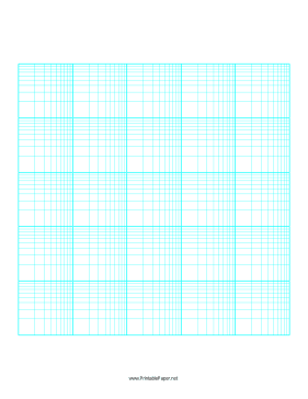 Log-log paper: 5-Cycle by 5-Cycle Paper