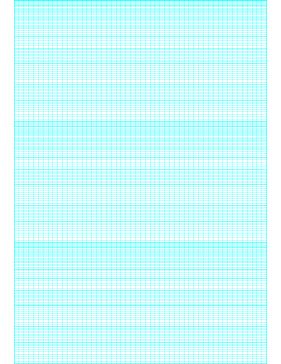 Semi-log paper: 52 Divisions by 3-Cycle Paper