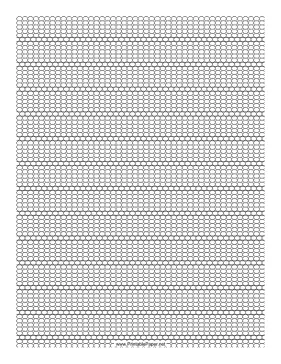 5-1 Seed Bead Square Pattern Paper