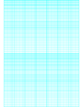 Semi-log paper: 70 Divisions 5th, 10th Accent by 2-Cycle Paper